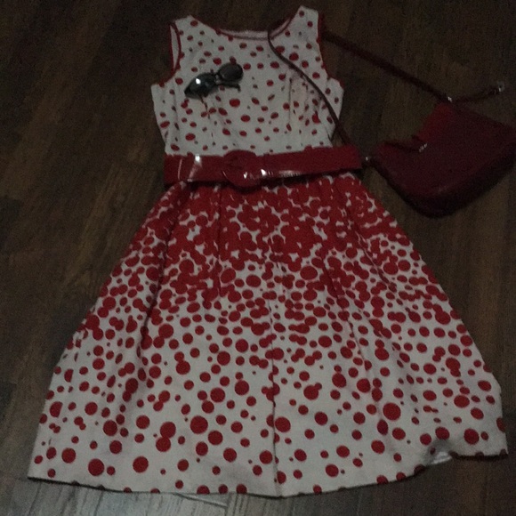 Cute cute cute polkadot summer dress - Picture 1 of 6